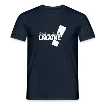 Aufgeben Lalaine - Männer T-Shirt - Navy - Vorne - AI Model Male 178 light (178cm)