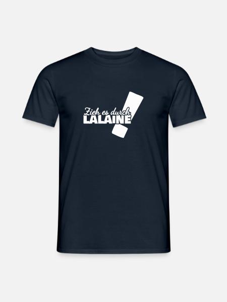 Aufgeben Lalaine - Männer T-Shirt - Navy