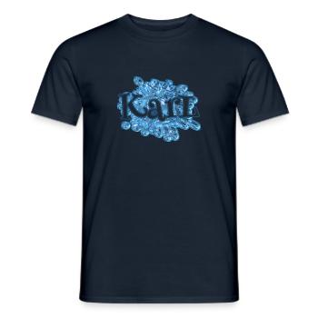 Drops of water for Karl Karl Name - Men's T-Shirt - navy - Front - AI Model Male 178 light (178cm)