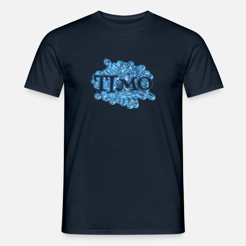 timo timo - Männer T-Shirt - Navy