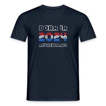 2024 - Männer T-Shirt - Navy - Vorne - AI Model Male 178 light (178cm)