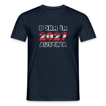 2027 - T-shirt homme - marine - Devant - AI Model Male 178 light (178cm)