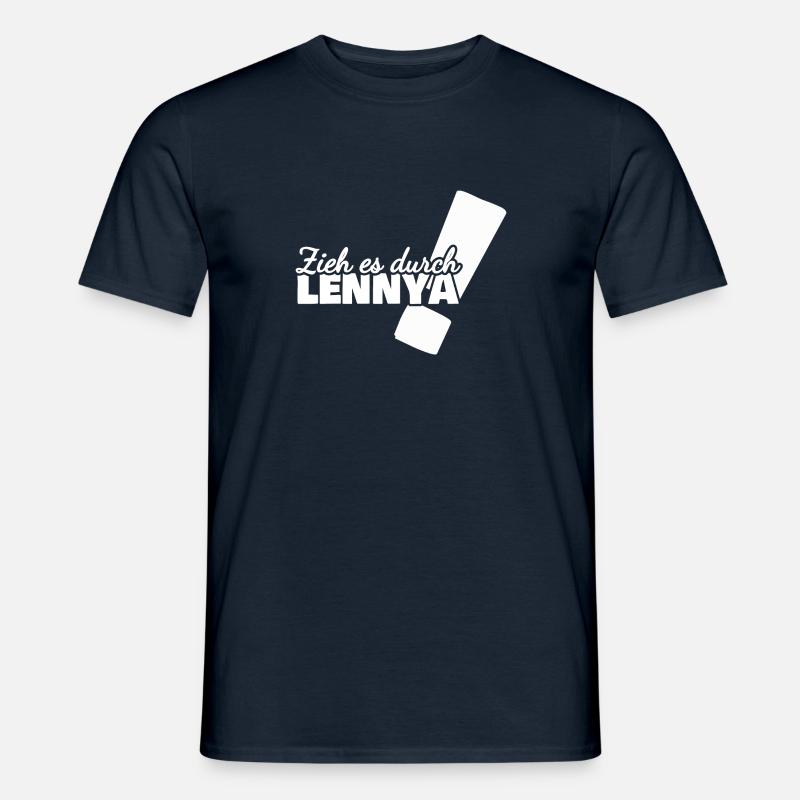 First name Lennya - Men's T-Shirt - navy