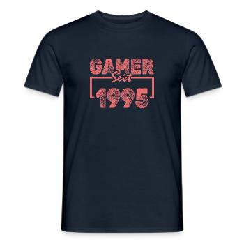 1995 - T-shirt homme - marine - Devant - AI Model Male 178 light (178cm)