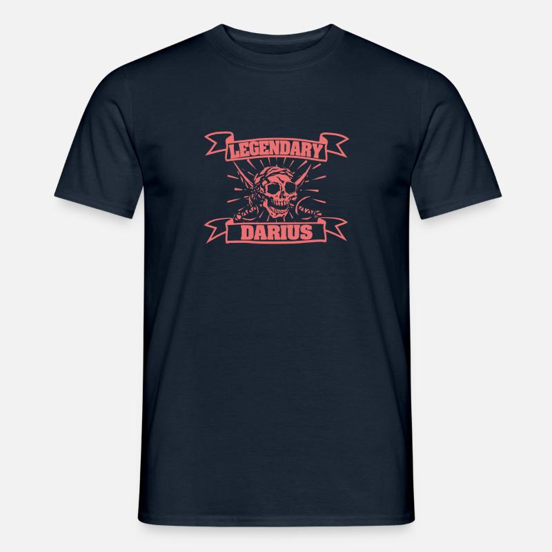 Darius - Männer T-Shirt - Navy