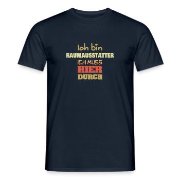 Beruf Raumausstatter - Männer T-Shirt - Navy - Vorne - AI Model Male 178 light (178cm)