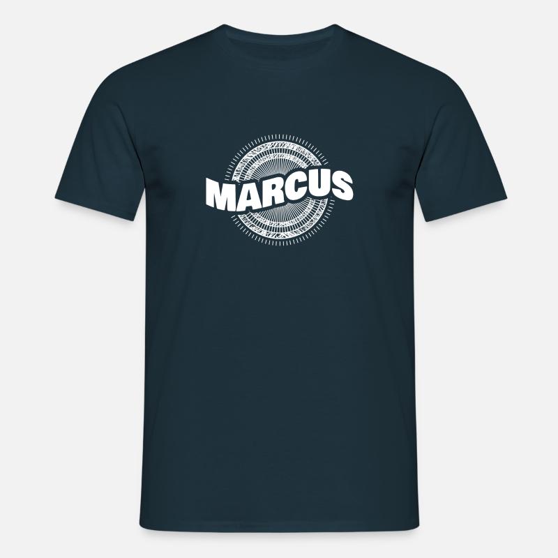 Geschenkidee Marcus - Männer T-Shirt - Navy