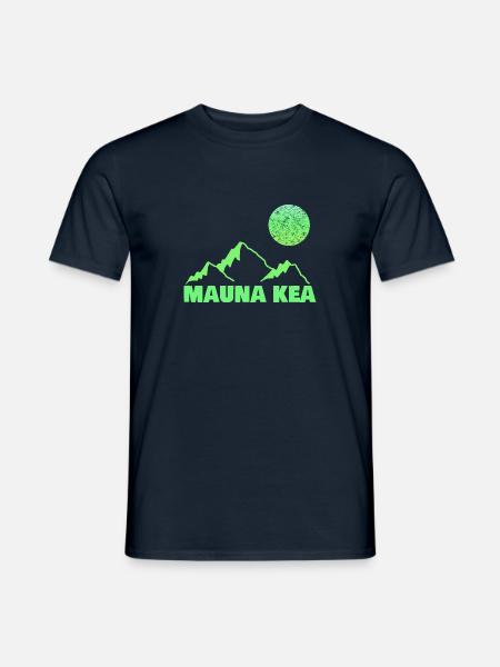 kea als Klettern - Männer T-Shirt - Navy