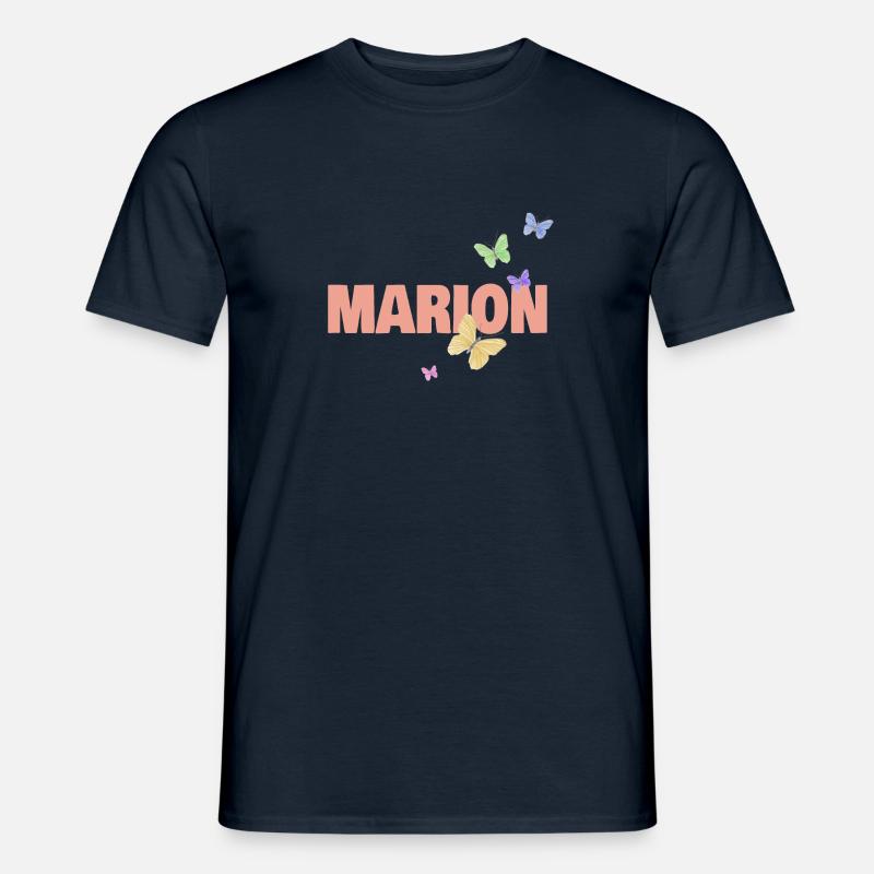 Marion - Männer T-Shirt - Navy