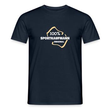 Profession Assistante de Gestion du Sport - T-shirt homme - marine - Devant - AI Model Male 178 light (178cm)