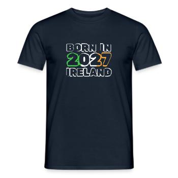Ireland 2027 - Männer T-Shirt - Navy - Vorne - AI Model Male 178 light (178cm)