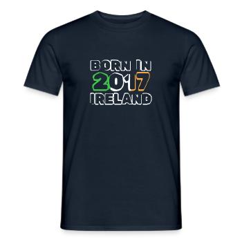 Ireland 2017 - Men's T-Shirt - navy - Front - AI Model Male 178 light (178cm)