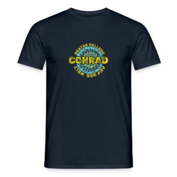 Vorname Conrad - Männer T-Shirt - Navy - Vorne - AI Model Male 178 light (178cm)
