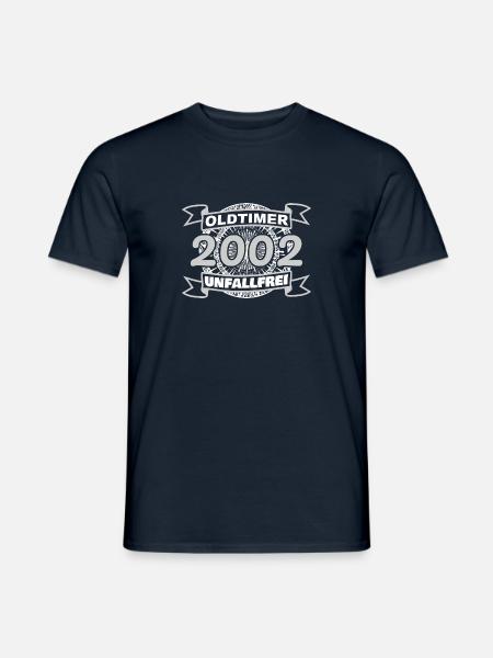 2002 2002 - Männer T-Shirt - Navy