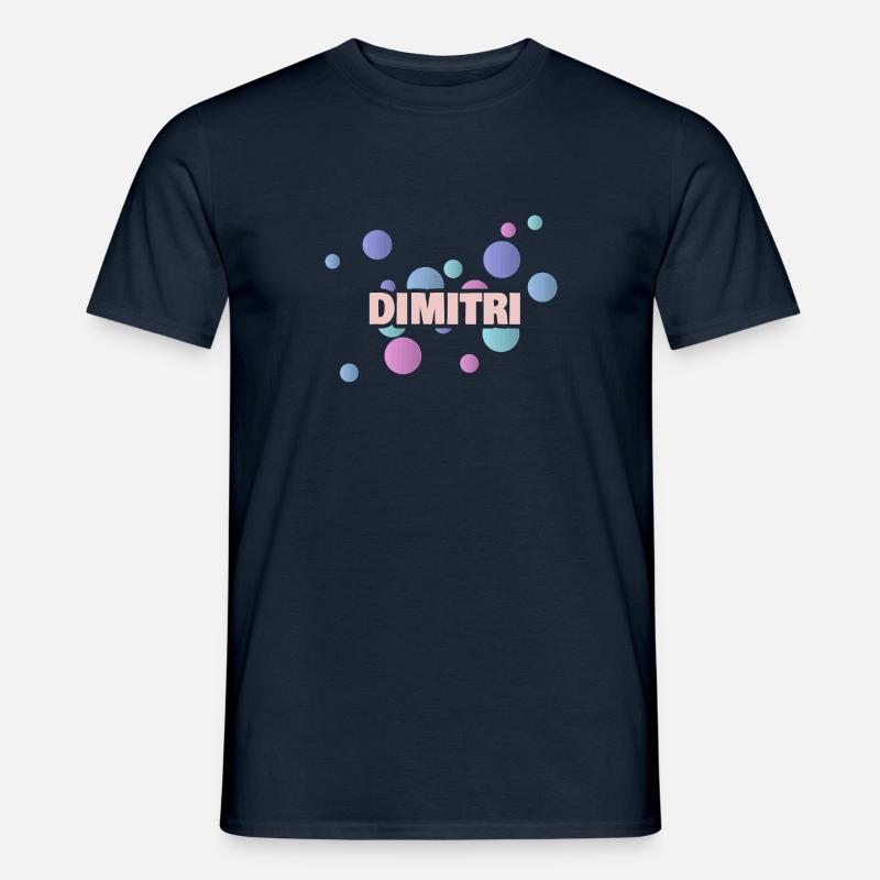 Dimitri Dimitri - Men’s T-shirt - navy
