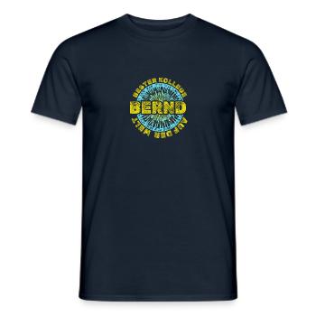 Bernd - Men's T-Shirt - navy - Front - AI Model Male 178 light (178cm)