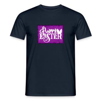 Pâques - T-shirt homme - marine - Devant - AI Model Male 178 light (178cm)