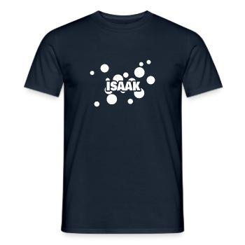 Bain de balle Isaac - T-shirt homme - marine - Devant - AI Model Male 178 light (178cm)