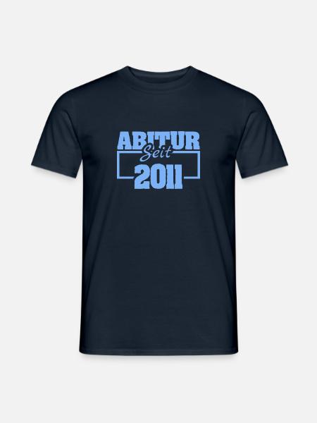 Jahr 2011 - Männer T-Shirt - Navy