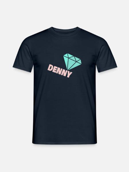 Diamond Denny - Men's T-Shirt - navy