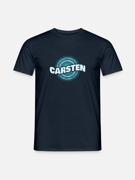 Carsten as a gift idea - Men's T-Shirt - navy
