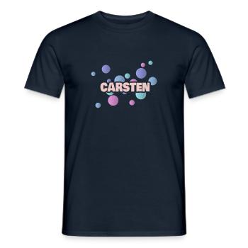 Carsten Carsten - Männer T-Shirt - Navy - Vorne - AI Model Male 178 light (178cm)