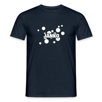 Janko as a first name - Men's T-Shirt - navy - Front - AI Model Male 178 light (178cm)