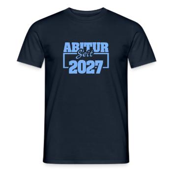 Abi 2027 - T-shirt homme - marine - Devant - AI Model Male 178 light (178cm)