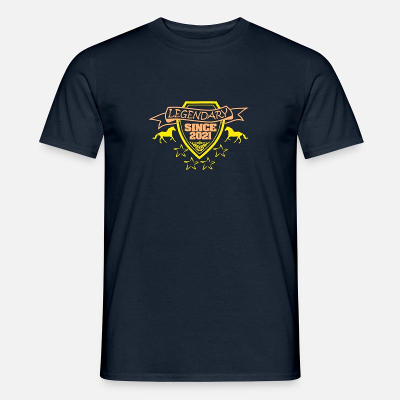 seit 2021 - Männer T-Shirt - Navy