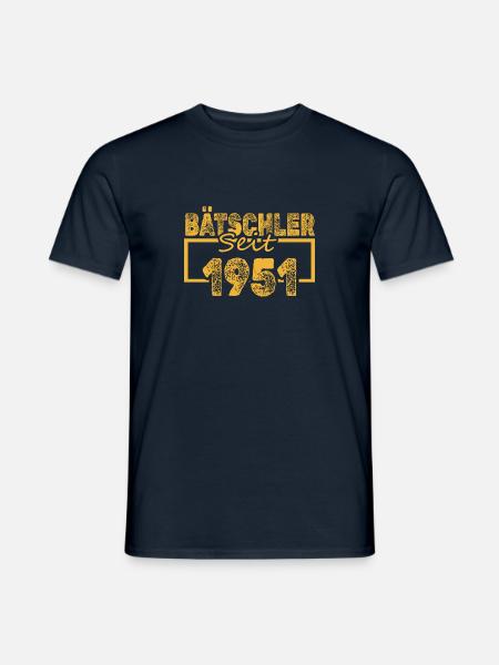 seit 1951 - Männer T-Shirt - Navy