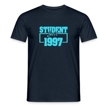 1997 - Männer T-Shirt - Navy - Vorne - AI Model Male 178 light (178cm)