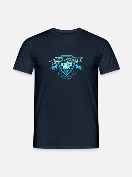 1980 - Men's T-Shirt - navy