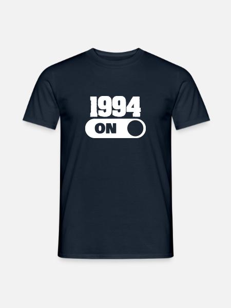 Année 1994 - T-shirt homme - marine