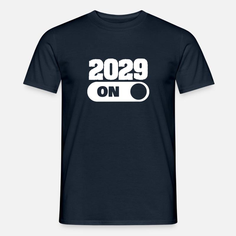 2029 - Männer T-Shirt - Navy