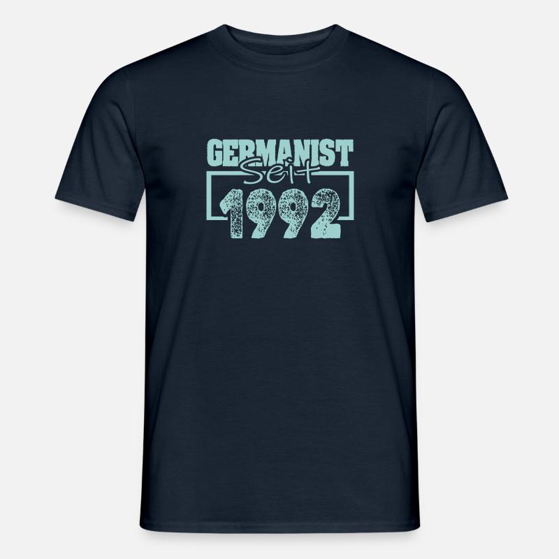 Germanist 1992 - Männer T-Shirt - Navy