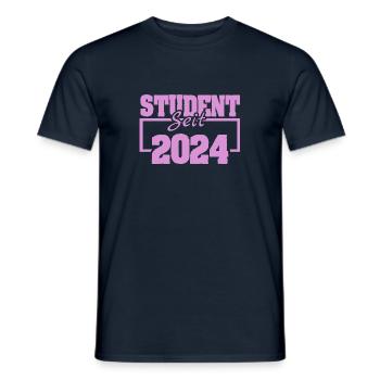 2024 - Männer T-Shirt - Navy - Vorne - AI Model Male 178 light (178cm)