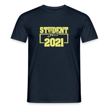 seit 2021 - Männer T-Shirt - Navy - Vorne - AI Model Male 178 light (178cm)