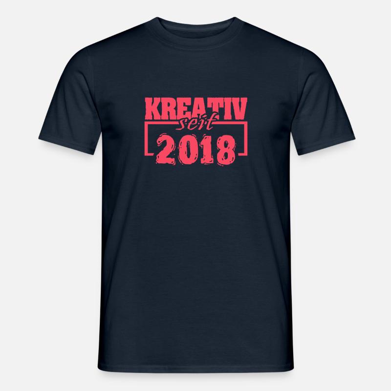 seit 2018 - Männer T-Shirt - Navy