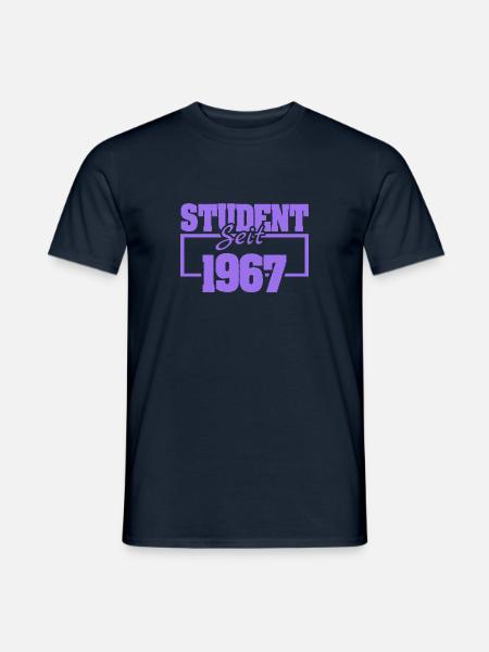Jahr 1967 - Männer T-Shirt - Navy