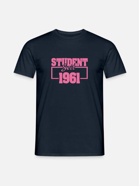 seit 1961 - Männer T-Shirt - Navy