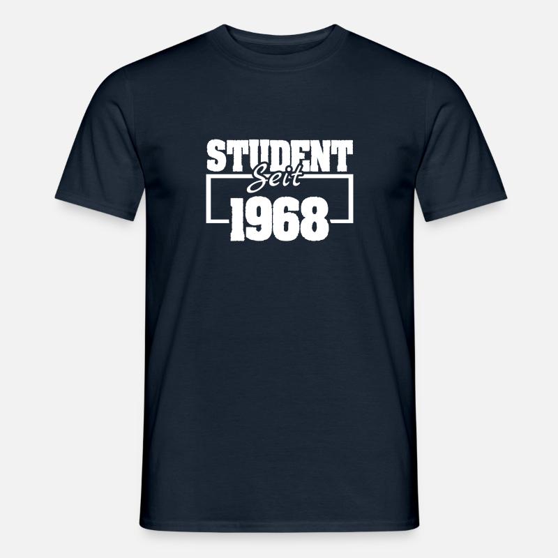 Student 1968 - Männer T-Shirt - Navy