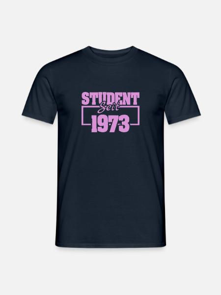 seit 1973 - Männer T-Shirt - Navy