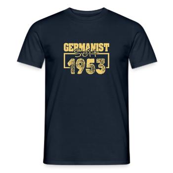 Studium 1953 - Männer T-Shirt - Navy - Vorne - AI Model Male 178 light (178cm)
