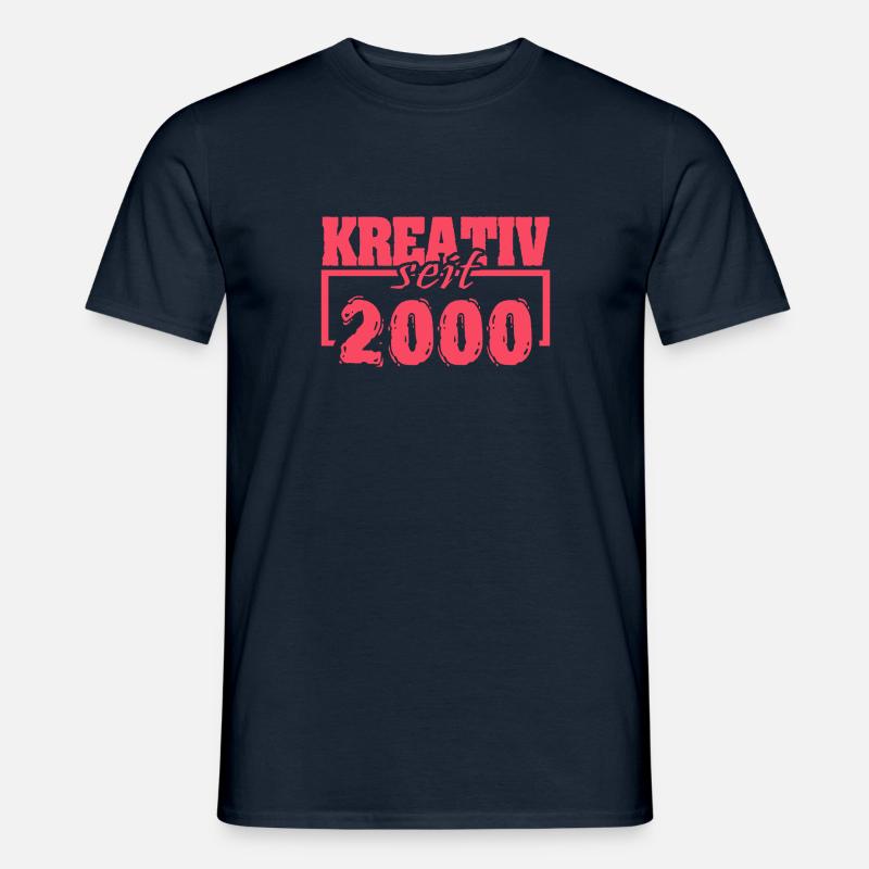 Spruch 2000 - Männer T-Shirt - Navy