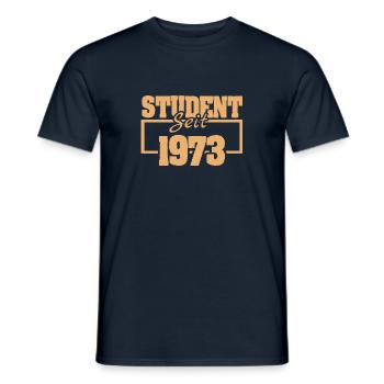 seit 1973 - Männer T-Shirt - Navy - Vorne - AI Model Male 178 light (178cm)