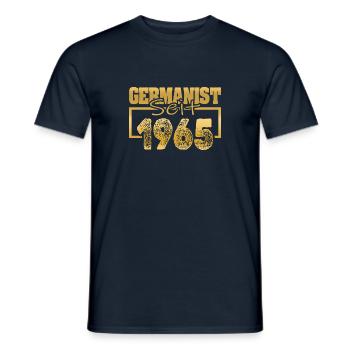 Etudes 1965 - T-shirt homme - marine - Devant - AI Model Male 178 light (178cm)