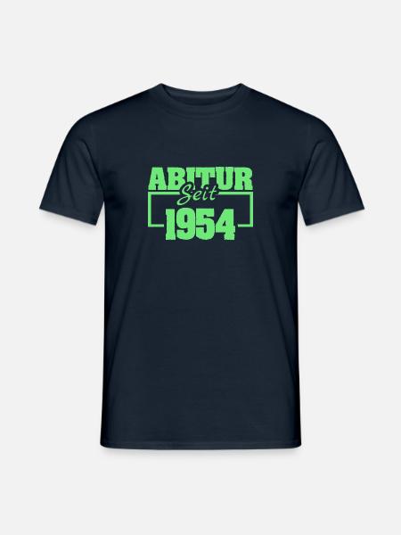 High school graduate 1954 - Men's T-Shirt - navy