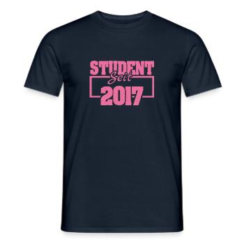 seit 2017 - Männer T-Shirt - Navy - Vorne - AI Model Male 178 light (178cm)