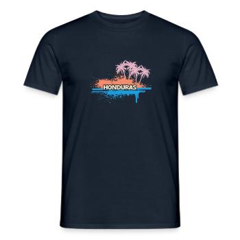Don pour le Honduras - T-shirt homme - marine - Devant - AI Model Male 178 light (178cm)