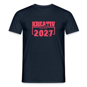 Prix 2027 - T-shirt homme - marine - Devant - AI Model Male 178 light (178cm)